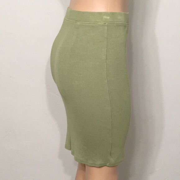 Summer Sage stretch knit faux lace up skirt. NWOT - Picture 5 of 6